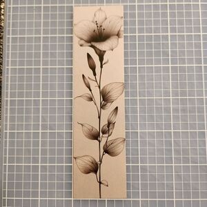 10/$10 Bookmark One Sided Paper Card Stock Book Mark Bookmarker